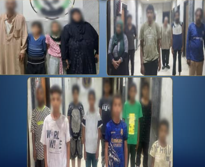 ضبط 8 أشخاص لاستغلال الأطفال في التسول وبيع السلع بالقاهرة